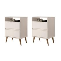 Mesas de Cabeceira 2 Gavetas Lotus Mesas de Cabeceira 2 Gavetas Lotus
