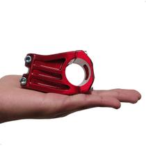 Mesinha Avanço Suporte Guidão 31.8mm 45mm Mtb Bike Vermelho