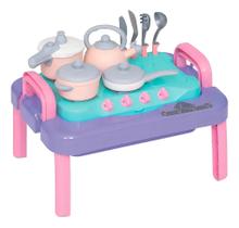 Mesinha Baby Gourmet Charmosa - Cinta Mercotoys para Brincar de Cozinha Mesinha Baby Gourmet Charmosa - Cinta Mercotoys para Brincar de Cozinha