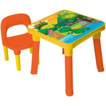 MESINHA/CADEIRA Turma do Dino Mesa C/CADEIRA MESINHA/CADEIRA Turma do Dino Mesa C/CADEIRA