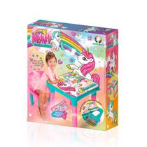 Mesinha com Cadeira Infantil: Unicórnio Mágico Monte Líbano Mesinha com Cadeira Infantil: Unicórnio Mágico Monte Líbano