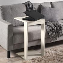 Mesinha de Apoio para Notebook Sala Quarto Lar Off White
