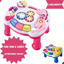 Mesinha De Atividade Infantil Educativa E Musical Para Bebe