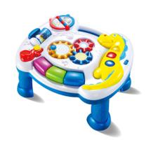 Mesinha De Atividades Azul Infantil Bebê Educativa Interativa - Zoop Toys