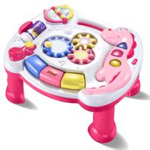 Mesinha De Atividades Musical Mesa Didática Com luz e Som