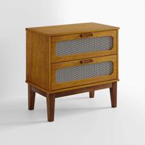 mesinha de cabeceira criado grande para quarto lateral cama casal estilo classico com telinha gaveta