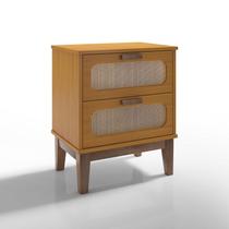 mesinha de cabeceira retro alto padrão estilo europeu Santorini 45cm cor nature mesinha de cabeceira retro alto padrão estilo europeu Santorini 45cm cor nature