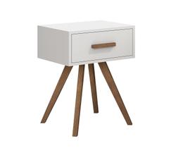 Mesinha De Canto Classic Cabeceira Gaveta Madeira 4 Pés luxo Mesinha De Canto Classic Cabeceira Gaveta Madeira 4 Pés luxo