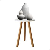 Mesinha de Canto Pé Palito Apoio de Sofa Pé Palito de Madeira Decoração Sala Mesinha de Canto Pé Palito Apoio de Sofa Pé Palito de Madeira Decoração Sala