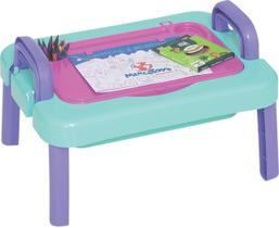 Mesinha De Desenho Mesa Atividade Infantil Multiuso Portátil