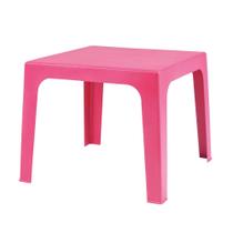 Mesinha de Plástico Kids Rosa Mesa Infantil Menor preço Mesinha de Plástico Kids Rosa Mesa Infantil Menor preço