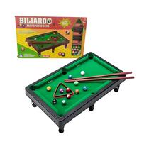 Mesinha De Sinuca Portátil De Brinquedo Presente Pra Criança Verde Mesinha De Sinuca Portátil De Brinquedo Presente Pra Criança Verde