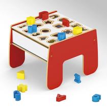 Mesinha didatica 2 em 1 interativa educativa +1ano