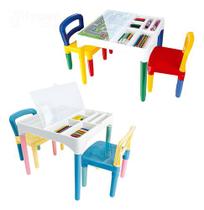 Mesinha Didática Infantil com 2 cadeiras