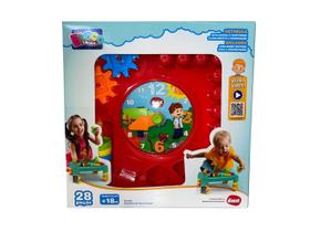 Mesinha Didática Infantil Da Hora 28 Peças - Dismat MK383 Mesinha Didática Infantil Da Hora 28 Peças - Dismat MK383