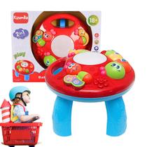 Mesinha Eletrônica Borboleta Educativa com Som Luz Teclas Bebê Infantil Aprendizado Estimulação Kizumba