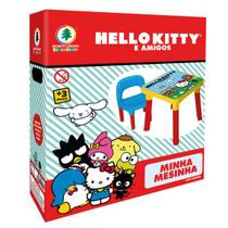 Mesinha Infantil C Cadeira Desmontável Portátil Hello Kitty - Monte Libano Industria e Comer