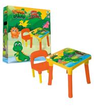 Mesinha Infantil Com Cadeira Turma Do Dino Monte Libano