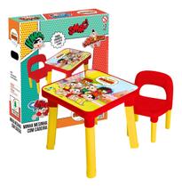 Mesinha Infantil Com Cadeira Turminha Da Monica Educativa Mesinha Infantil Com Cadeira Turminha Da Monica Educativa