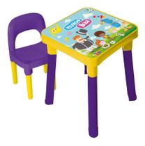 Mesinha Infantil Didática Bita Mesa C/ Cadeira Cadeirinha Mesinha Infantil Didática Bita Mesa C/ Cadeira Cadeirinha