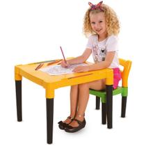 Mesinha Infantil Viva Estudar com Cadeira - Dismat Mesinha Infantil Viva Estudar com Cadeira - Dismat