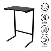 Mesinha Lateral de Apoio Sofá ou Cama Estilo Industrial