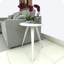 Mesinha Lateral De Canto Para Sala e Quarto Redonda B.B Mesinha Lateral De Canto Para Sala e Quarto Redonda B.B