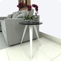 Mesinha Lateral De Canto Para Sala e Quarto Redonda B.P Mesinha Lateral De Canto Para Sala e Quarto Redonda B.P