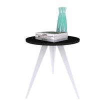 Mesinha Lateral De Canto Para Sala E Quarto Redonda B.P