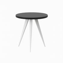 Mesinha Lateral Sala Quarto De Canto Redonda P.B FS