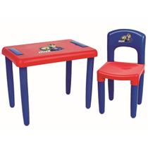 Mesinha Max Infantil Mesa Vermelha e Azul Magic Toys 3021