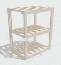 Mesinha para lateral de cama bidê