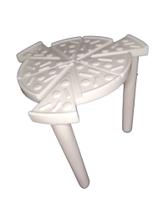 Mesinha para pizza suporte tripe para caixa de pizza proteção de recheio 1000 peças