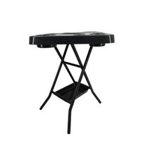 Mesinha Petisqueira Multiuso Dobrável Desmontavel Portátil Bandeja Churrasco Bar Piscina Área Lazer Mesinha Petisqueira Multiuso Dobrável Desmontavel Portátil Bandeja Churrasco Bar Piscina Área Lazer