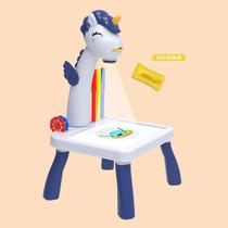 Mesinha Projetor Desenho Infantil Unicórnio Mesinha Projetor Desenho Infantil Unicórnio