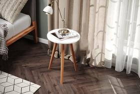 Mesinha Tabriz Resistente Branca Individual MDF