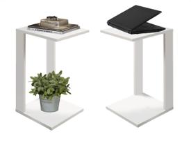 Mesinhas Laterais Canto Decoração de Ambientes Sofisticados