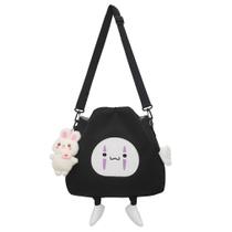 Messenger Bag No Faces Mans Anime para crianças em tela Messenger Bag No Faces Mans Anime para crianças em tela