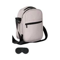 Meta Quest 3 VR Óculos Bolsa De Armazenamento Bolsa De Ombro Macia Elite Strap Acessório De Viagem
