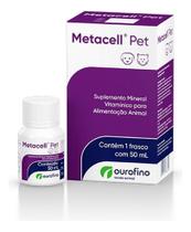 Metacell Pet 50ml Suplemento Mineral - Ourofino