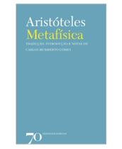 Metafísica - Aristóteles - EDICOES 70 - ALMEDINA