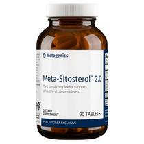 Metagenics Meta-Sitosterol 2.0 - para colesterol já em uma faixa normal* - Complexo de esteróis vegetais - com folato - Suplemento dietético - Sem glúten - Vegetariano - 90 comprimidos