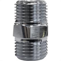 Metais Niple Metal Cromado 1/2 M.Rei Metais Niple Metal Cromado 1/2 M.Rei