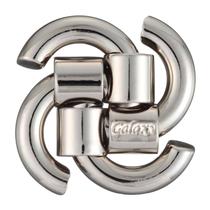 Metal Brainteaser Puzzle BePuzzled Galaxy Hanayama Nível 3 Metal Brainteaser Puzzle BePuzzled Galaxy Hanayama Nível 3