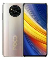 Metal bronze x3 pro 128gb 6 ram novo com nf