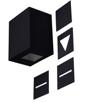 Metal Domado Arandela 5376.03 Kasse Preto