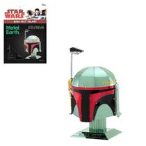 Metal earth star wars boba fett helmet