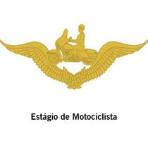 Metal EB Peito Motociclista Dourado Metal EB Peito Motociclista Dourado