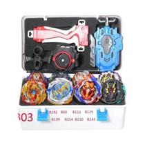 Metal Fusion Burst Surge GT Toy Gyro Launcher Spinning Top Bey Blades Fafnir Tops