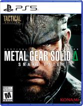 Metal Gear Solid Delta Snake Eater Tactical Edition PS5 Midia Fisica